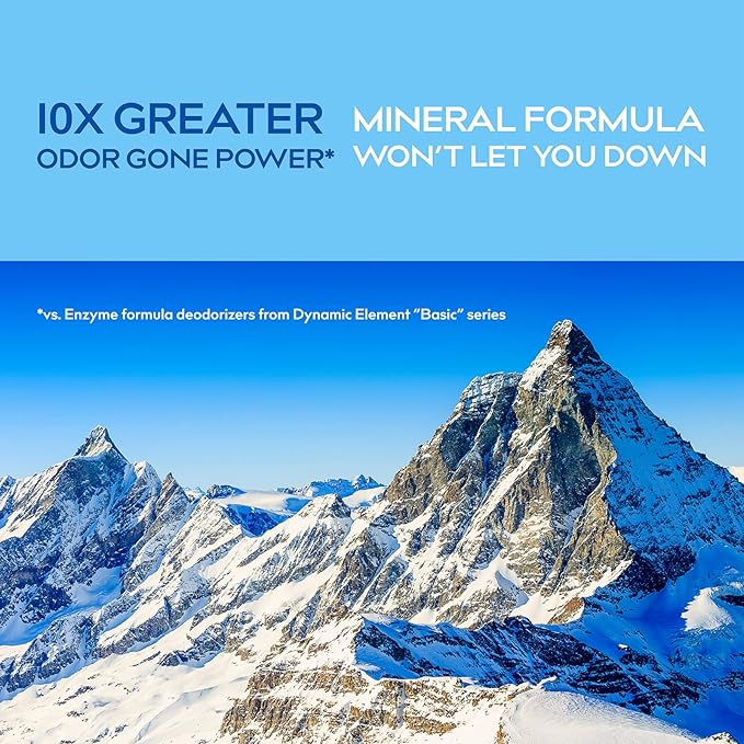 Unscented Pet Odor Eliminator Spray – Mineral-Based Spray to Tackle Cat Urine, Litter Box, and Bedding Odors – 9 Fl Oz