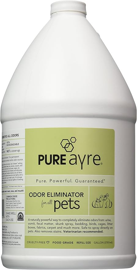 – All-Natural Plant-Based Pet Odor Eliminator – Pure, Powerful, and Completely Safe – 1 Gallon