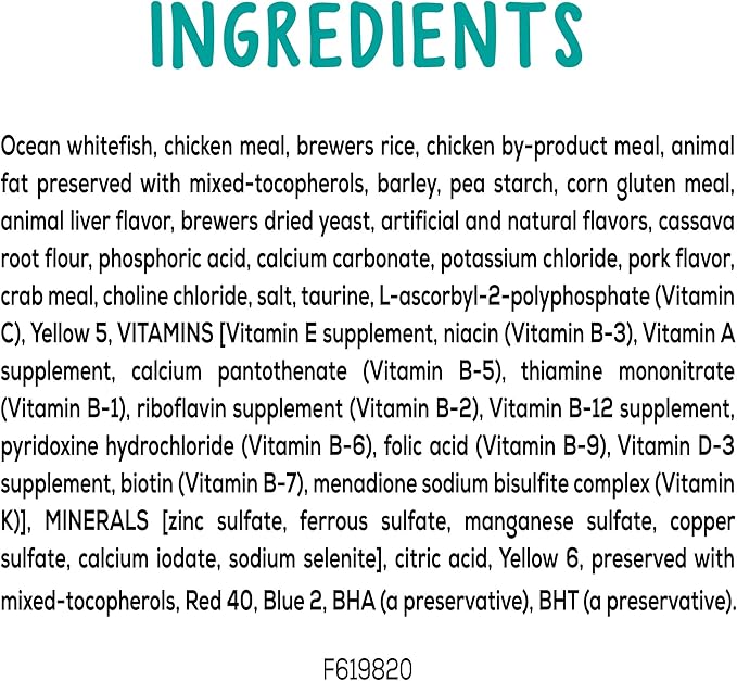 Purina Friskies Cat Treats, Party Mix Meow Luau Crunch - (Pack of 6) 6 oz. Pouches