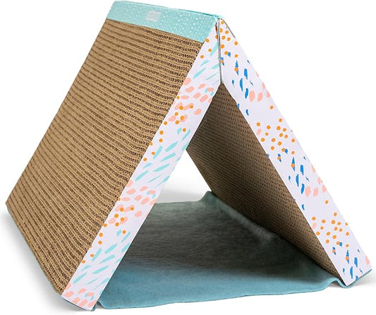 Catstages Fold Away Tunnel and Corrugated Cat Scratcher