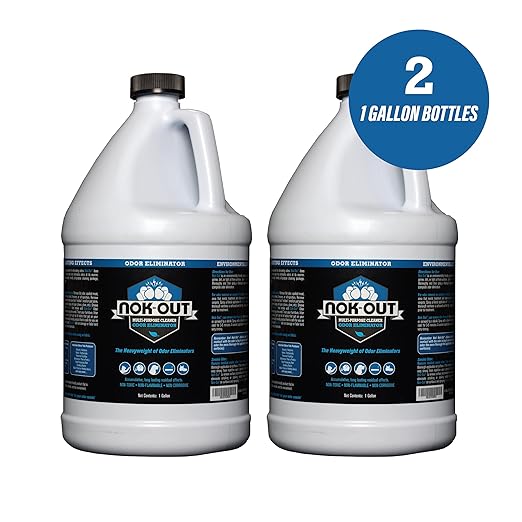 Odor Remover, Pet Deodorizer and Cleaning Spray, 1 Gallon, 2-Pack