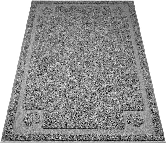 UPSKY Large Cat Litter Mat Trapper 35"×23" Traps Litter from Box and Paws Scatter Control for Litter Box Soft on Sensitive Kitty Paws Easy to Clean