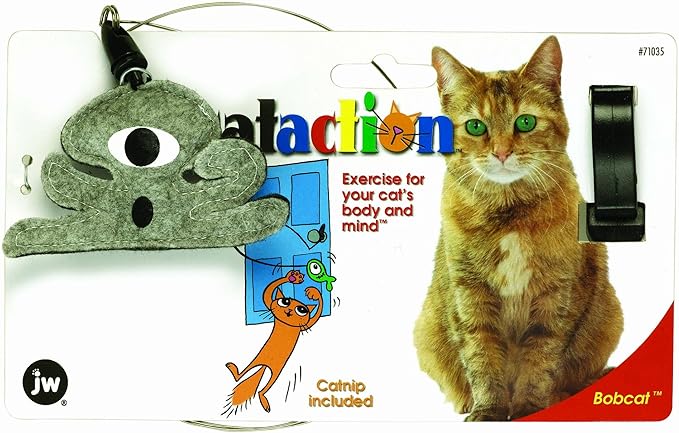 JW Pet Company Bobcat Door Knob Cat Teaser Toy