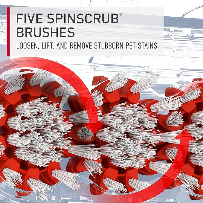 Hoover Powerscrub XL Pet Carpet Cleaner Machine, Upright Shampooer, FH68050, Black