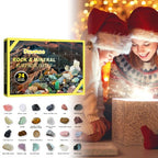 Owmoo Ore Blind Box Christmas Toy Gift Box 24 Days Treasure Ore Blind Box Toys